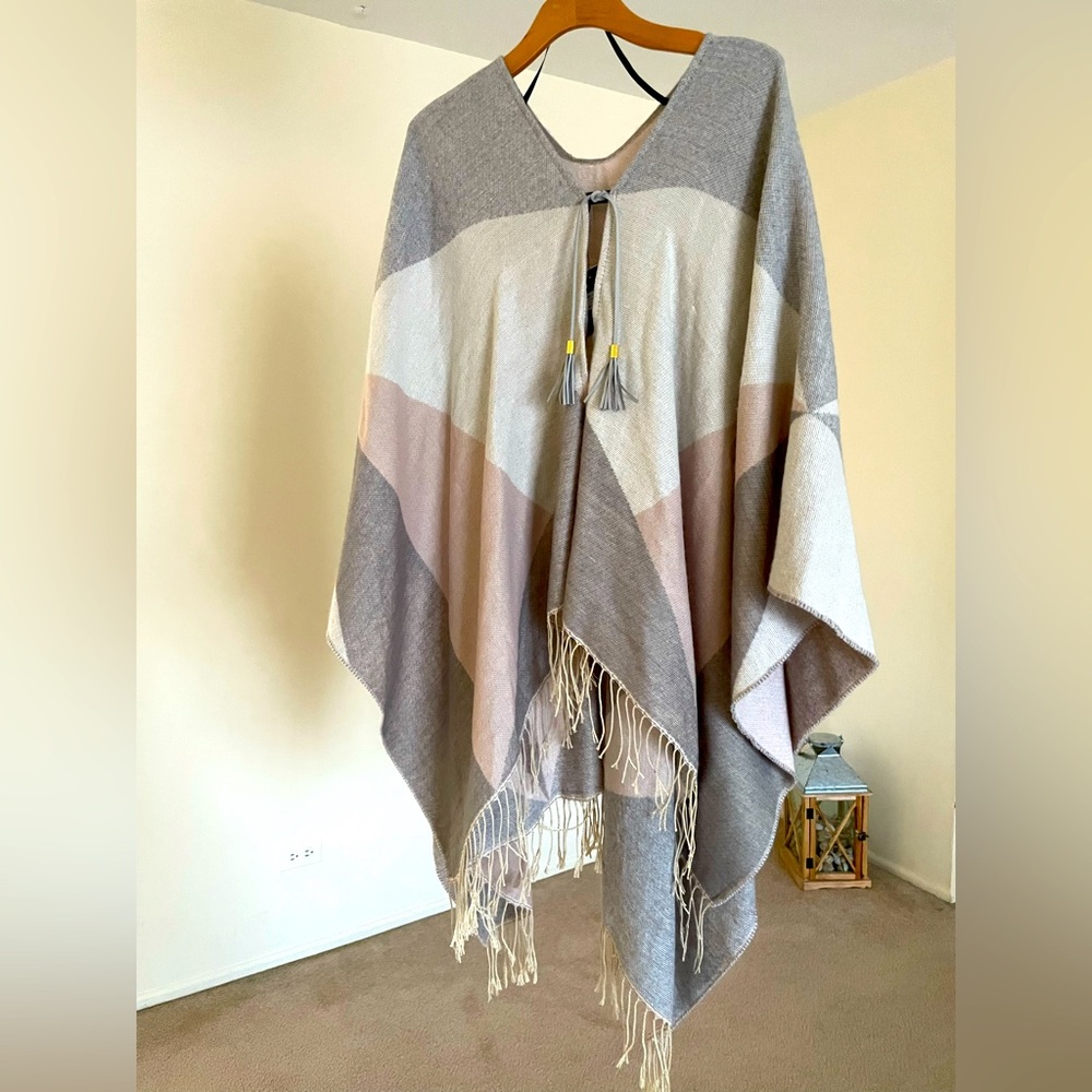 Marc New York one size shawl is soft warm colors